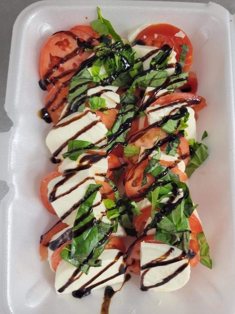 Caprese salad.
