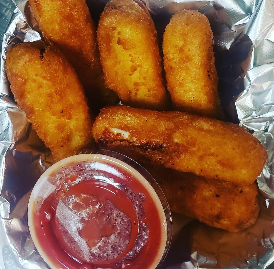 Mozzarella sticks.