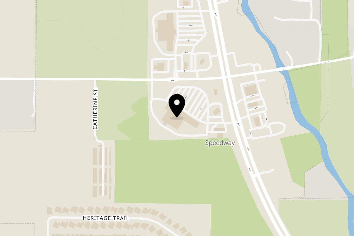 Map showing the location of Brooklyn's Pizzeria & Italian Restaurant on 27405 US-27 in Leesburg